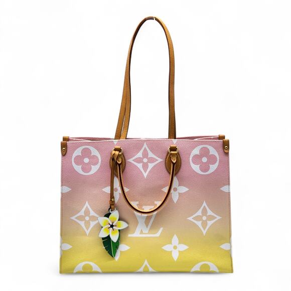 Louis Vuitton OnTheGo Tote By The Pool Monogram Giant GM Pink - Picture 2 of 10